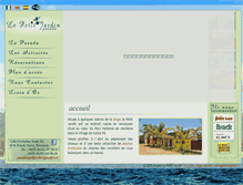Tablet Screenshot of lepetitjardin-mochima.com